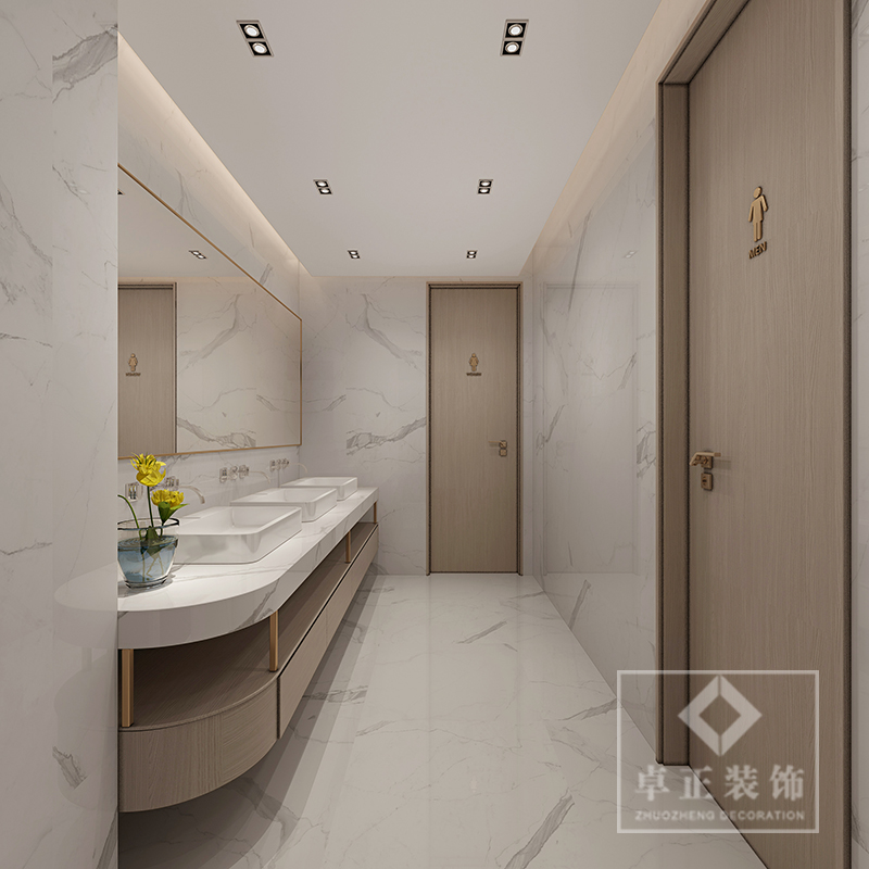 衛(wèi)生間裝修設(shè)計 新中式辦公室裝修效果圖